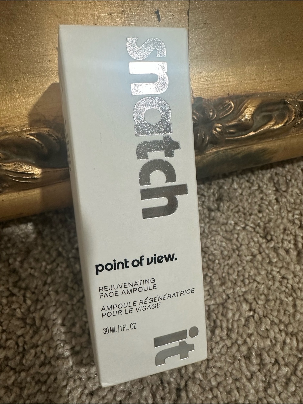 NIB Point Of View. Snatch It Rejuvenating Face Ampoule PDRN Peptides 1 oz $42